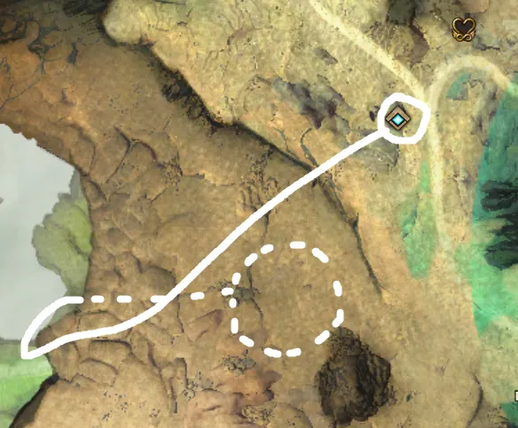 Draconis Mons Garden Location