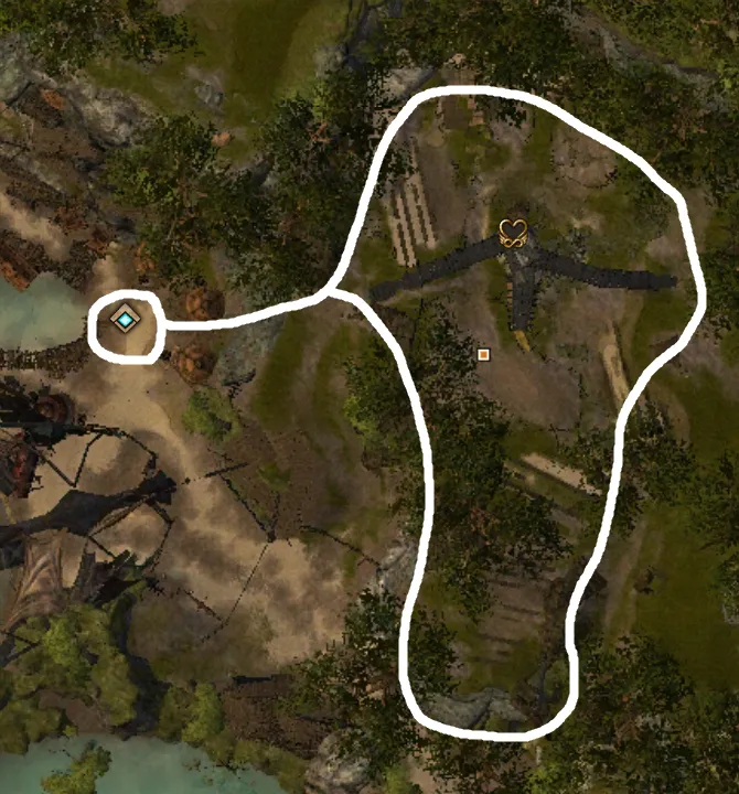 Sandswept Isles Garden Location