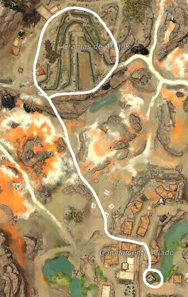 Domain of Kourna Garden Location