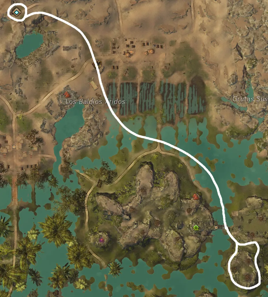 Elon Riverlands Garden Location