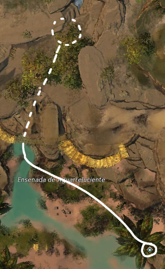 Desert Highlands Garden Location