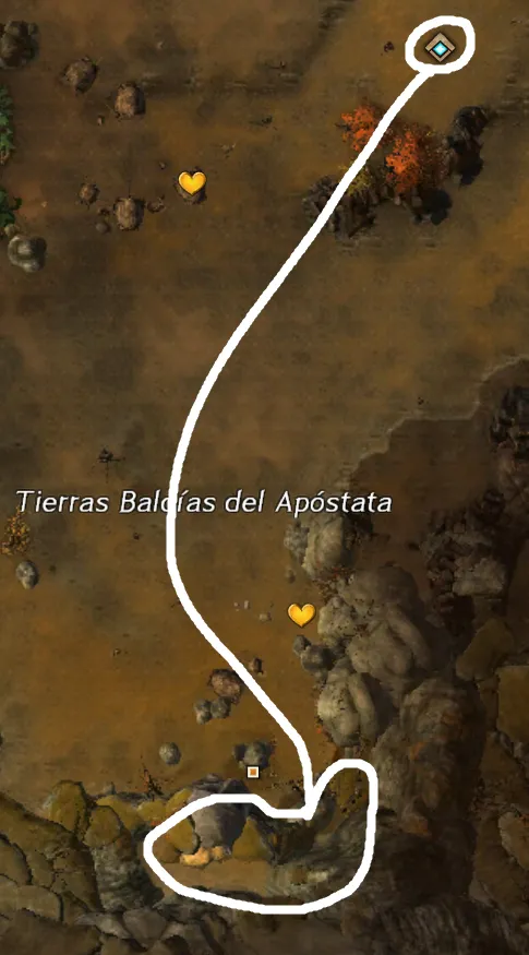 Fireheart Rise Garden Location