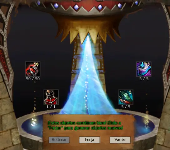 Mystic Forge - T5 to T6 Conversion Recipe